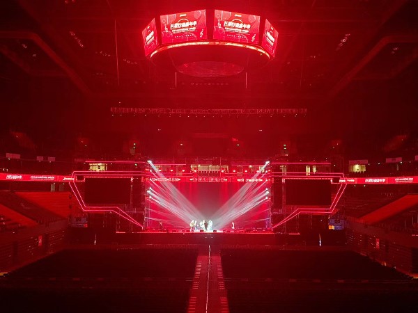 奧體巨星行動嘉年華舞臺設備租賃案例