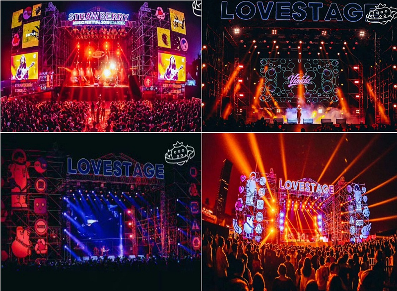 廈門草莓音樂節舞臺搭建服務案例 (1)