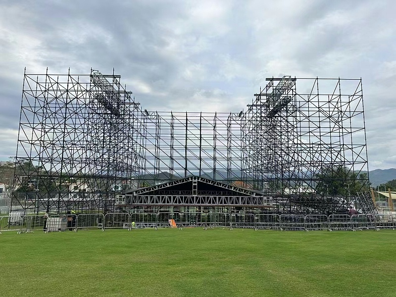 鑫禾舞美：大型戶外音樂節搭建公司1