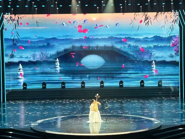 鎮海大劇院2023中國音樂小金鐘琵琶展演燈光租賃成功案例