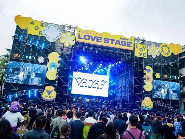 2022年杭州草莓音樂(lè)節(jié)燈光租賃成功案例